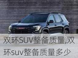 双环SUV整备质量,双环suv整备质量多少