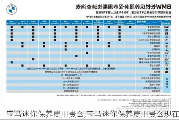 宝马迷你保养费用贵么,宝马迷你保养费用贵么现在