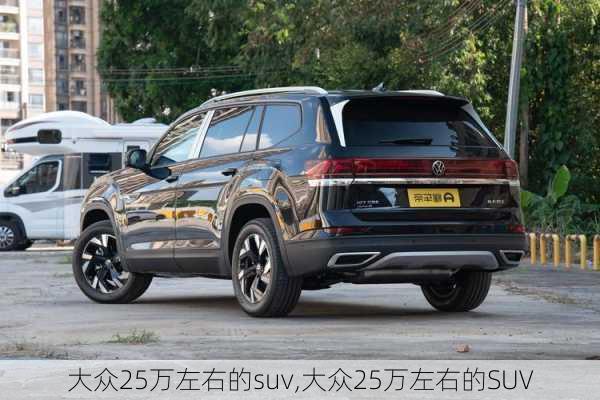 大众25万左右的suv,大众25万左右的SUV