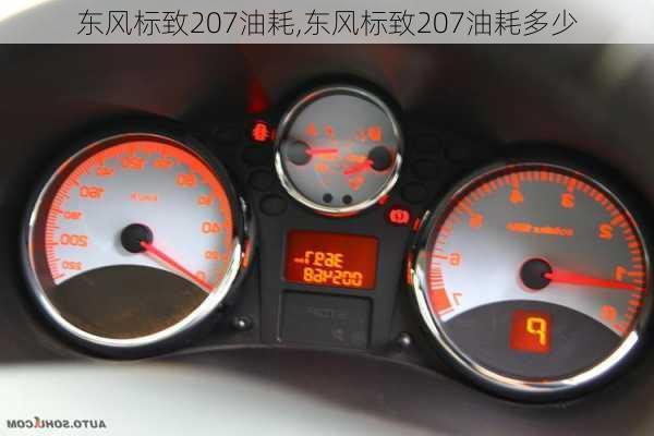 东风标致207油耗,东风标致207油耗多少