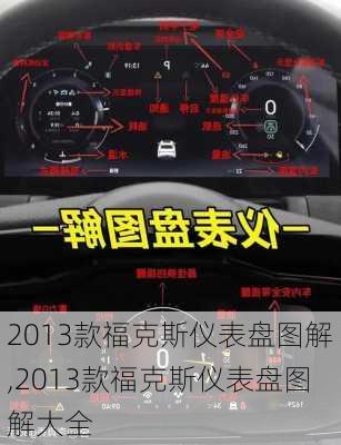 2013款福克斯仪表盘图解,2013款福克斯仪表盘图解大全