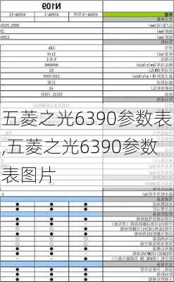 五菱之光6390参数表,五菱之光6390参数表图片