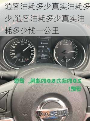 逍客油耗多少真实油耗多少,逍客油耗多少真实油耗多少钱一公里