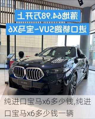 纯进口宝马x6多少钱,纯进口宝马x6多少钱一辆