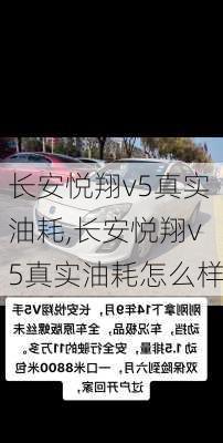 长安悦翔v5真实油耗,长安悦翔v5真实油耗怎么样