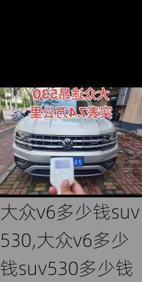 大众v6多少钱suv530,大众v6多少钱suv530多少钱